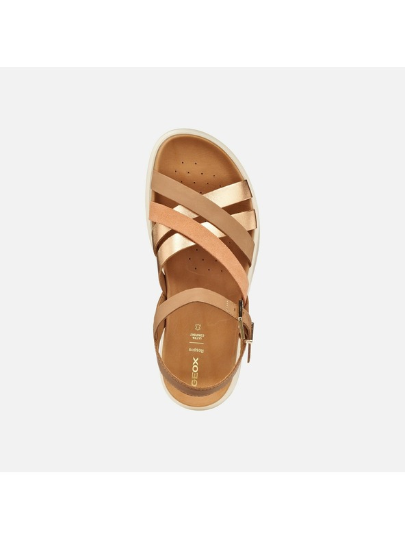 Geox Bež ženske sandale Geox Xand 2S