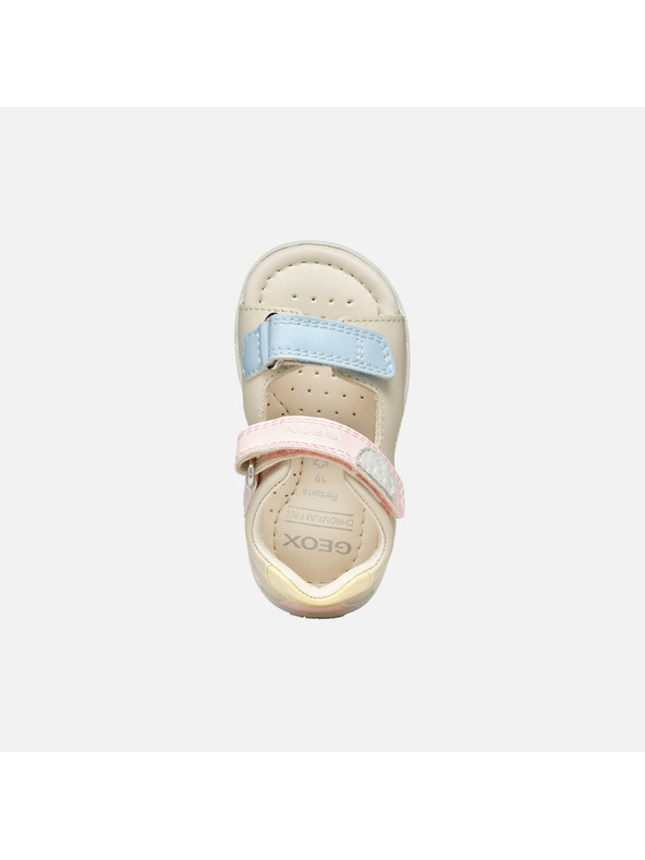 Geox Bež djevojčinske sandale Geox Sandal Macchia