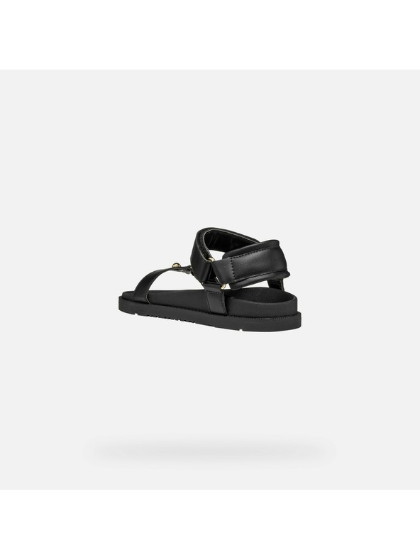 Geox Crne djevojčinske sandale Geox Sandal Foammentera