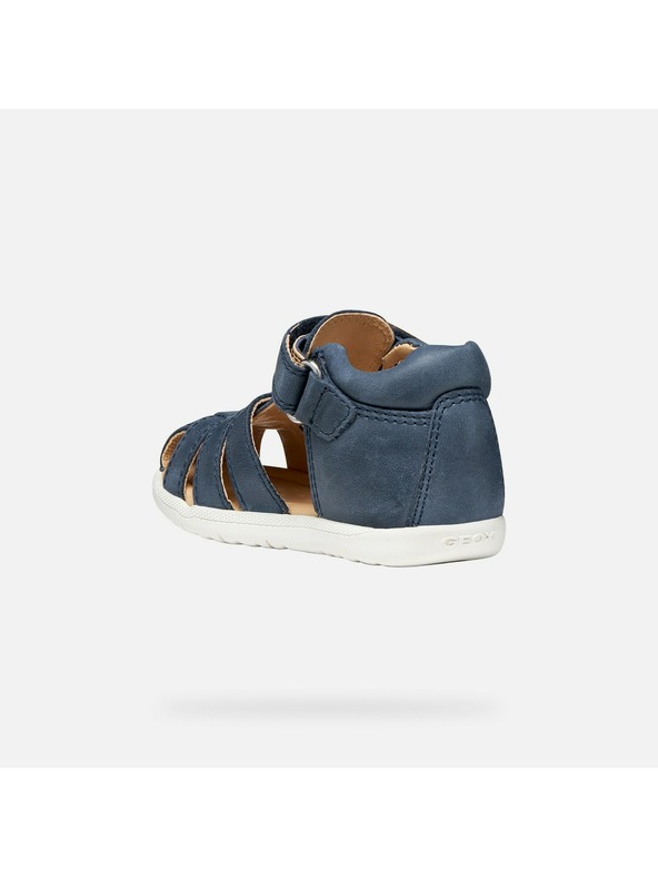 Geox Tamno plave dječačke cipele za prve korake Geox Sandal Macchia