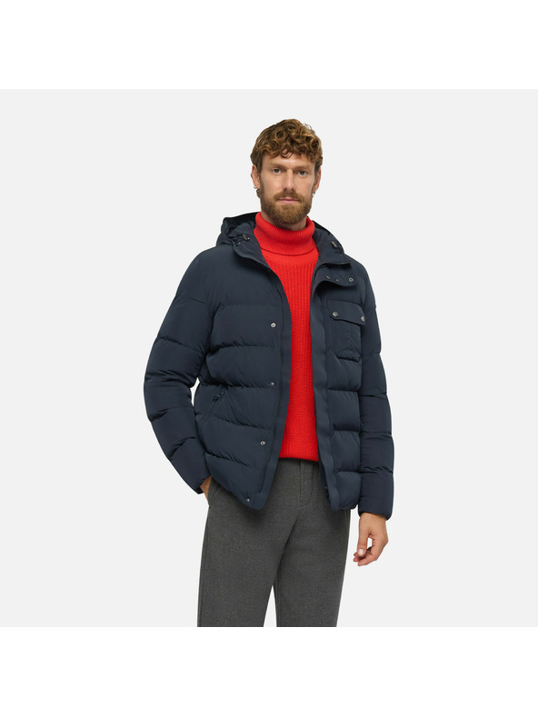 Geox Tamno plava muška jakna Geox Pieve