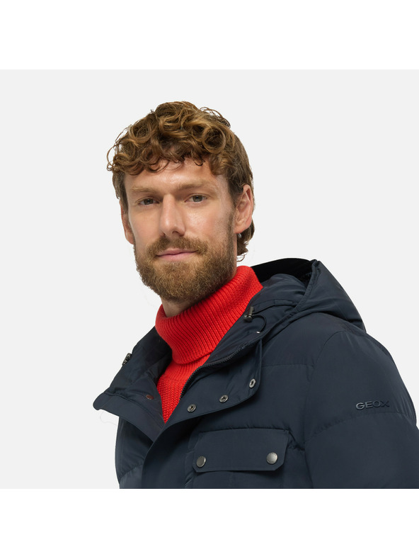 Geox Tamno plava muška jakna Geox Pieve