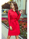 numoco Haljina s džepovima - crvena Numoco CAMILLE
