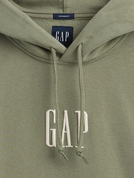 GAP Oversize dukserica s logom VintageSoft GAP