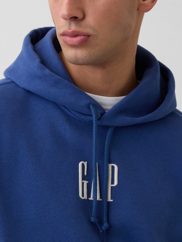 GAP Oversize dukserica s logom VintageSoft GAP
