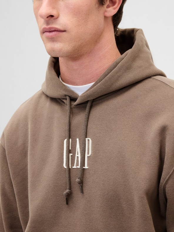 GAP Oversize dukserica s logom VintageSoft GAP