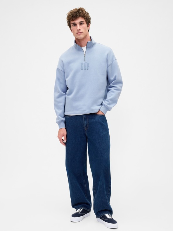 GAP Oversize majica s logom VintageSoft Unisex GAP