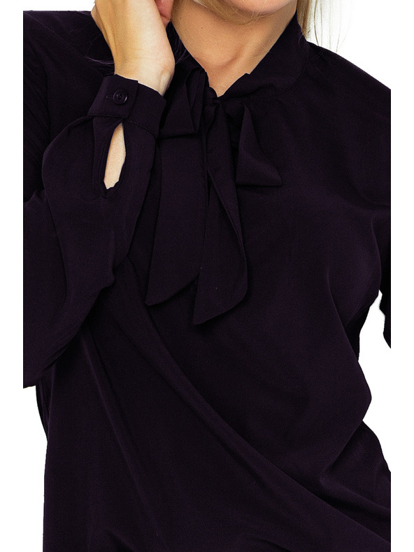 numoco Bluza s vezom - crna