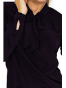 numoco Bluza s vezom - crna