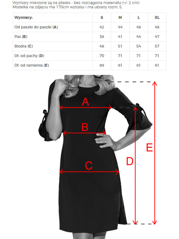numoco NEVA Trapezaste haljine s mašnom - crna + cvijeće