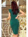 numoco MEGAN Haljine s izrezom - zelene boje