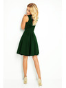 numoco Haljine - srcoliki izrez - tamno zelena