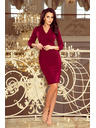 numoco KELLY elegantne haljine s izrezom - bordo