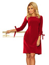 numoco ALICE Haljine s mašnama - bordo boje