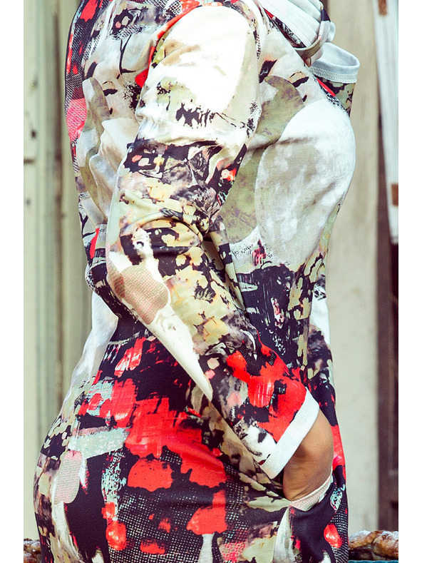 numoco IRENE Rolka haljina - šareni uzorak