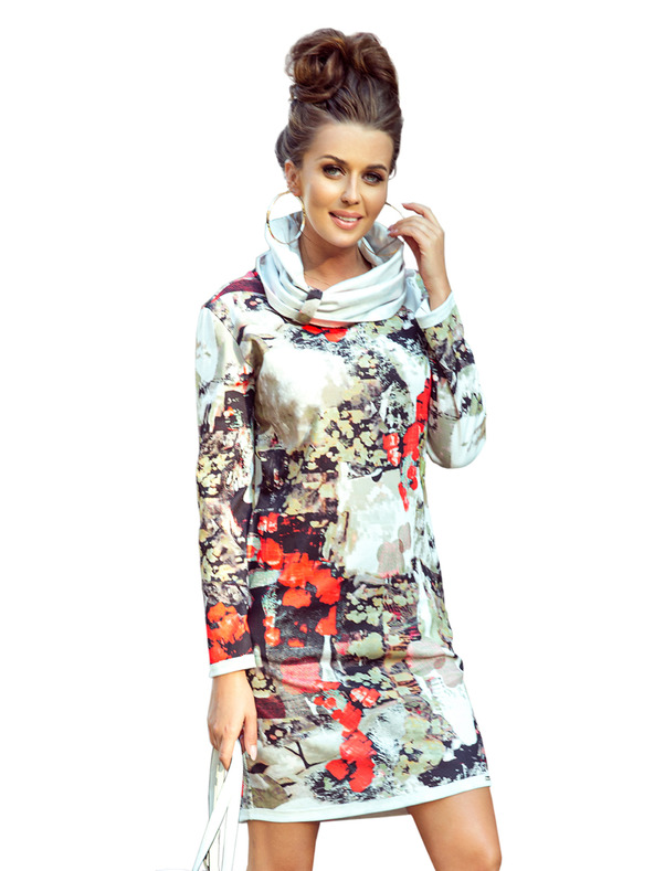 numoco IRENE Rolka haljina - šareni uzorak