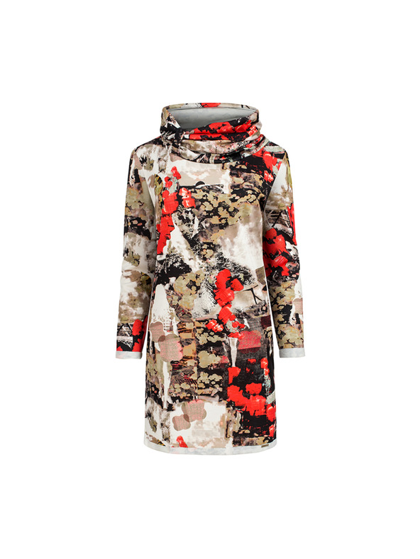 numoco IRENE Rolka haljina - šareni uzorak