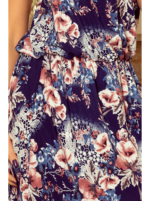 numoco Duge haljine zavezane oko vrata - sljez