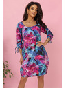 numoco LILA Cvjetne haljine s vezanim rukavom