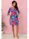 numoco LILA Cvjetne haljine s vezanim rukavom