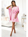 numoco SOFIA Leptir haljina - pastelno ružičasta