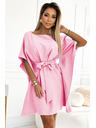 numoco SOFIA Leptir haljina - pastelno ružičasta