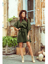 numoco SOFIA Leptir haljina - KHAKI