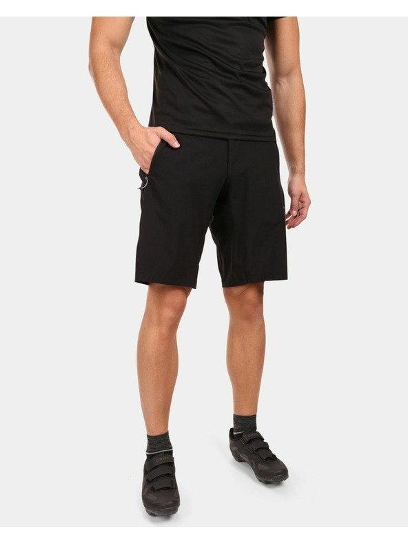 Kilpi Muške kratke biciklističke hlače Kilpi HIXON-M crne