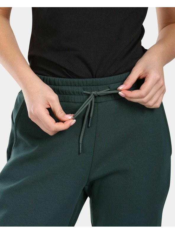 Kilpi Ženska sportska pamučna trenirka Kilpi MATTY-W tamno zelena