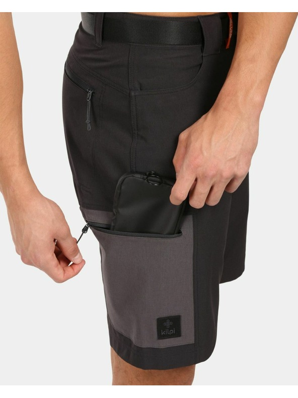 Kilpi Muške vanjske kratke hlače Kilpi NAVIA-M Crna