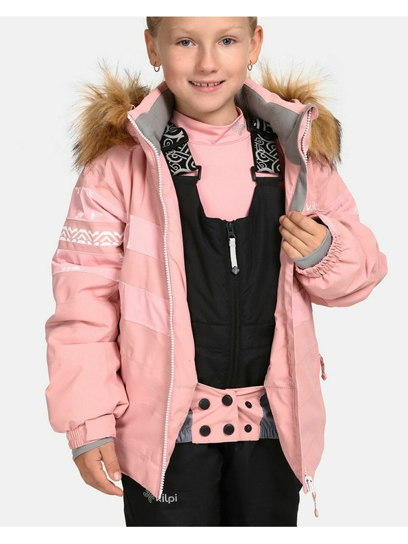Kilpi Djevojačka skijaška jakna Kilpi DALILA-JG Svijetlo ružičasta