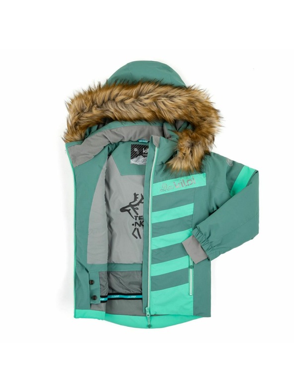 Kilpi Djevojčinska skije jakna Kilpi MASSIMA-JG Tirkizna
