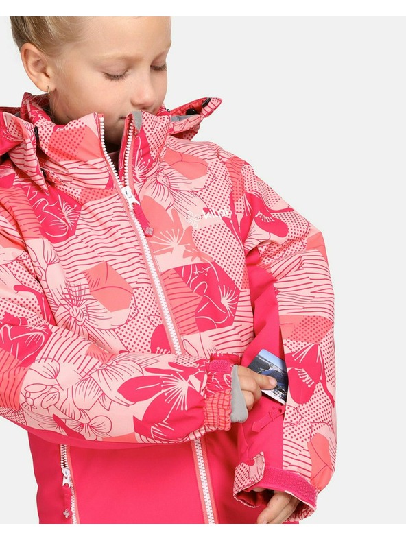 Kilpi Djevojčinska skije jakna Kilpi SAMARA-JG Ružičasta