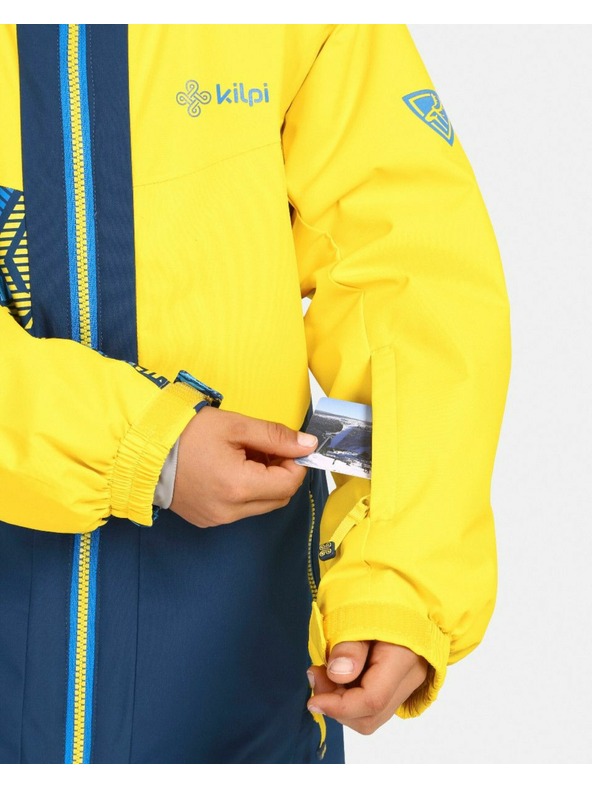 Kilpi Dječja skije jakna Kilpi ATENI-JB Žuta