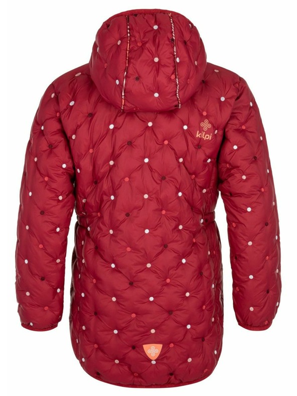 Kilpi Djevojački zimski prošiveni kaput Kilpi DAMIA-JG Tamno crvena