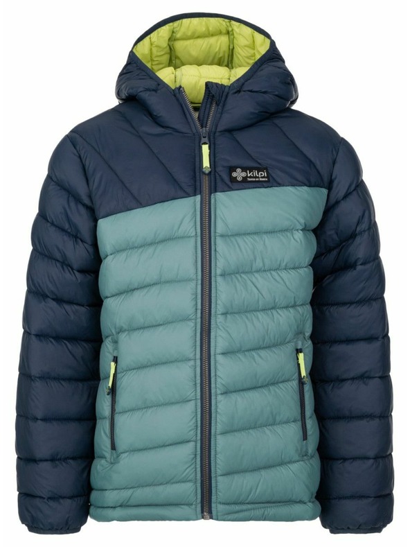 Kilpi Dječačka zimska prošivena jakna Kilpi REBEKI-JB Tamno zelena