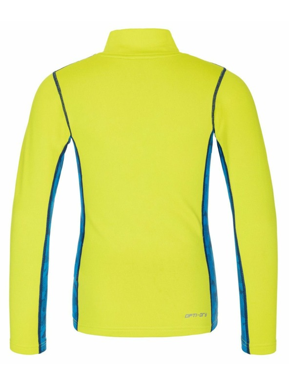 Kilpi Dječja funkcionalna majica dugih rukava Kilpi WILLIE-J Svijetlo zelena