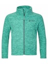 Kilpi Dječji flis hoodie Kilpi ALACANT-J Tirkizna