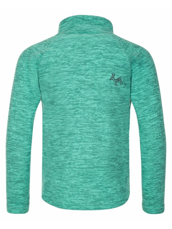 Kilpi Dječji flis hoodie Kilpi ALACANT-J Tirkizna