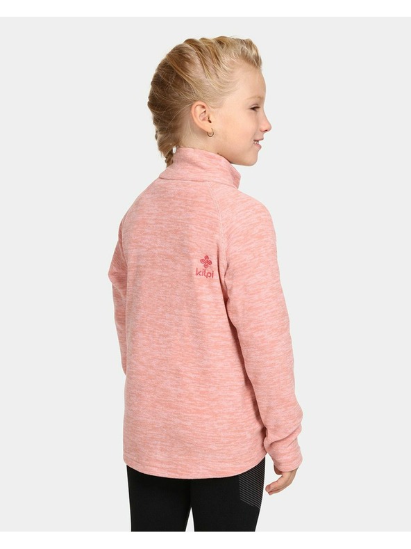 Kilpi Dječji flis hoodie Kilpi ALACANT-J Svijetlo ružičasta