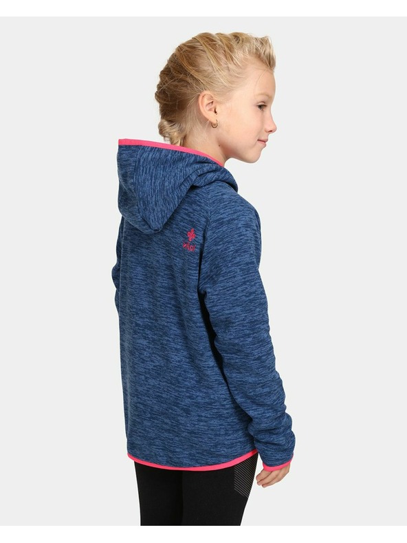 Kilpi Djevojčinski flis hoodie Kilpi FLOND-JG Tamno plava