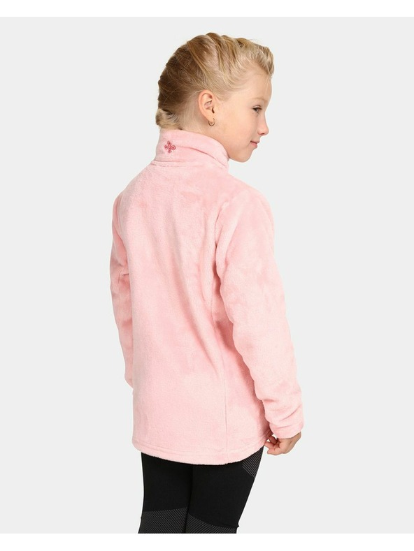 Kilpi Dječji flis hoodie Kilpi ERIN-J Svijetlo ružičasta