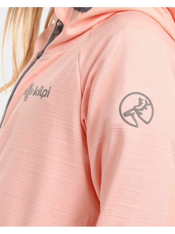 Kilpi Lagana sportska majica s kapuljačom Kilpi MEMPHIS-JG Coral za djevojčice