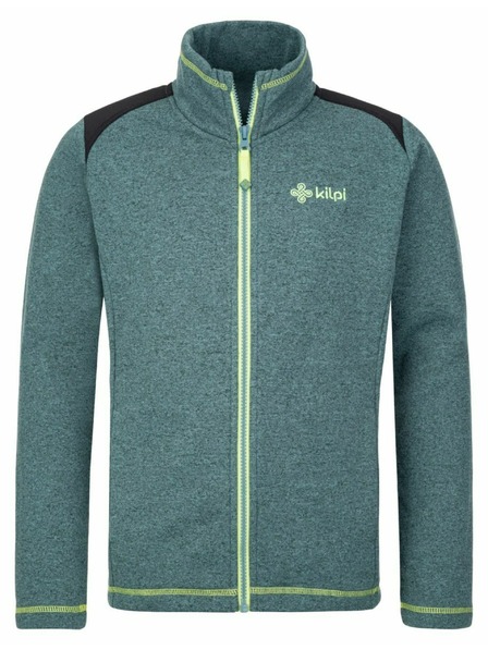 Kilpi Dječački flis pulover Kilpi REGIN-JB Tamno zelena