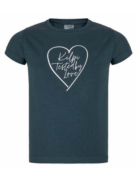 Kilpi Djevojčinska pamučna majica Kilpi ALBION-JG Tamno plava