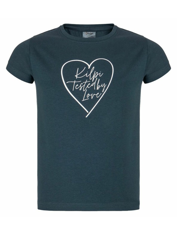 Kilpi Djevojčinska pamučna majica Kilpi ALBION-JG Tamno plava