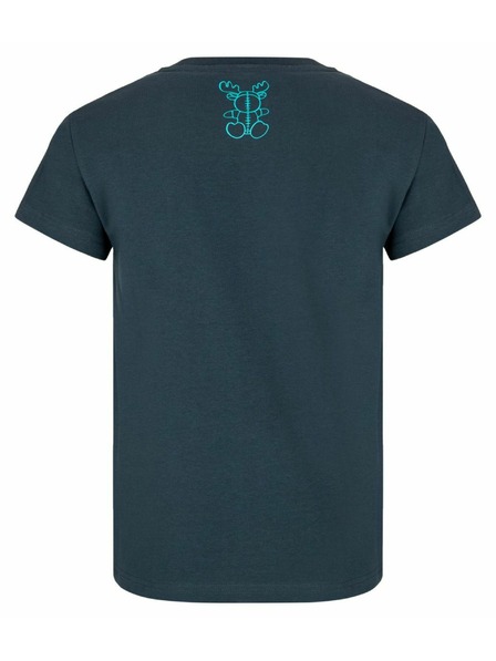 Kilpi Dječačka pamučna majica Kilpi ALBION-JB Tamno plava