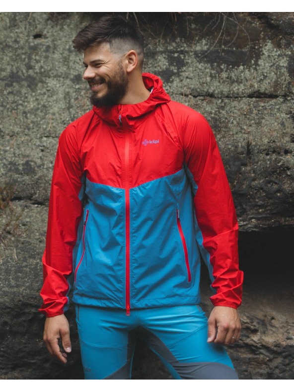 Kilpi Muška hardshell outdoor jakna Kilpi HURRICANE-M Crvena