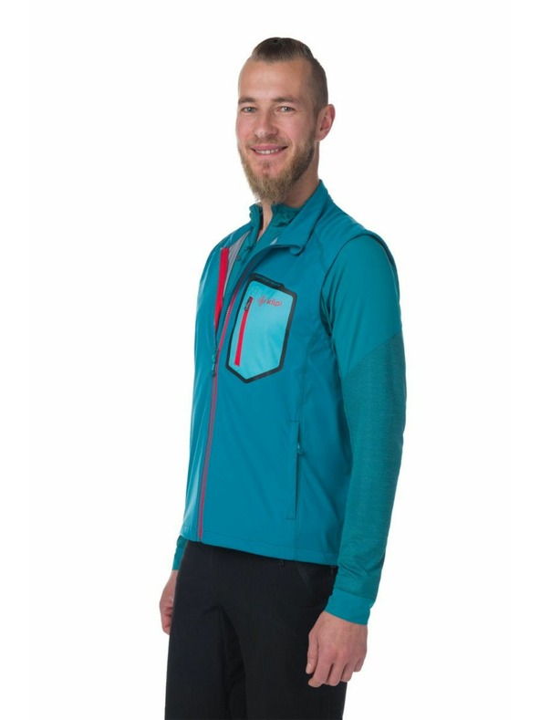 Kilpi Muški softshell prsluk Kilpi RIELLO-M Crna
