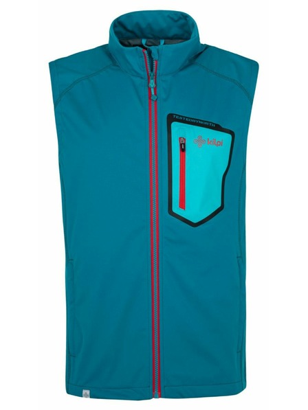 Kilpi Muški softshell prsluk Kilpi RIELLO-M Tirkizna